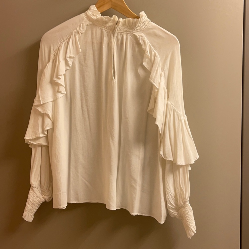 Maje white blouse
